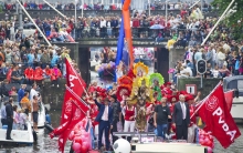 PvdA op botenparade Gay Pride