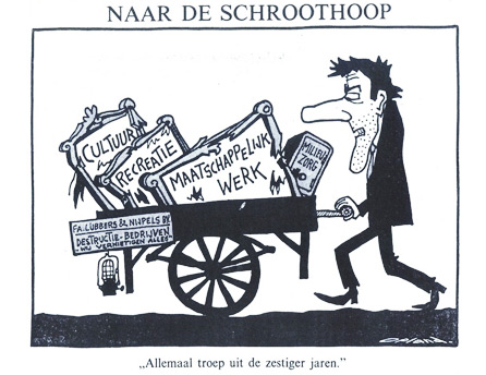 Spotprent Opland 3 november 1982, de Volkskrant