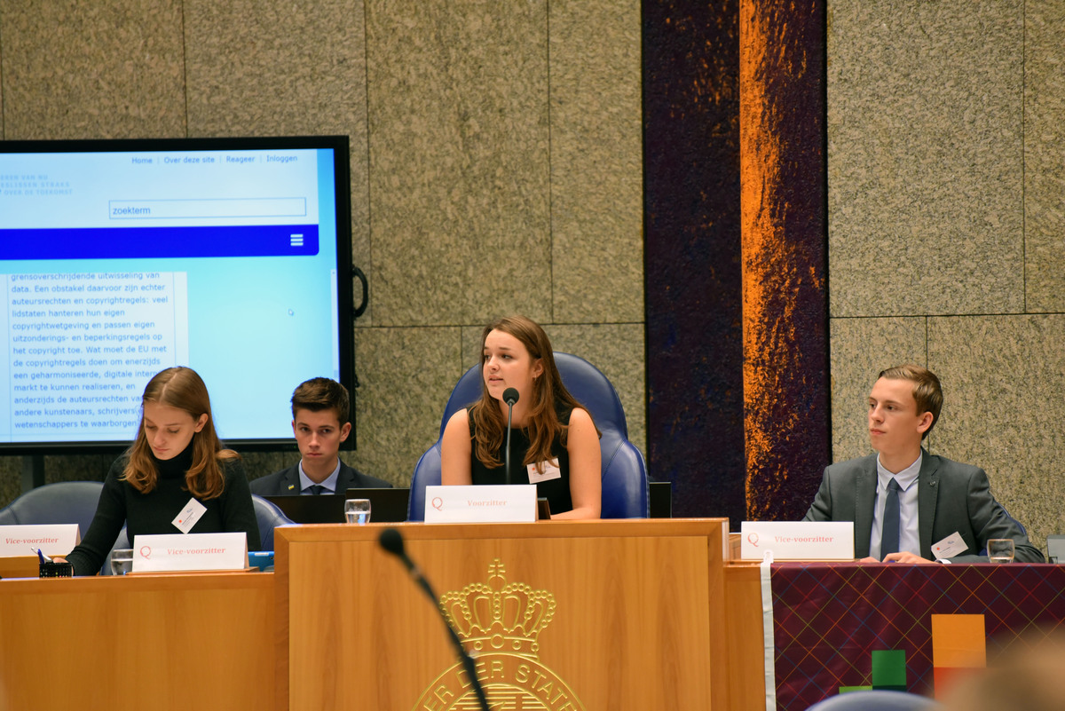 Foto's dag 3: Algemene Vergadering plenaire zaal Tweede Kamer 2017