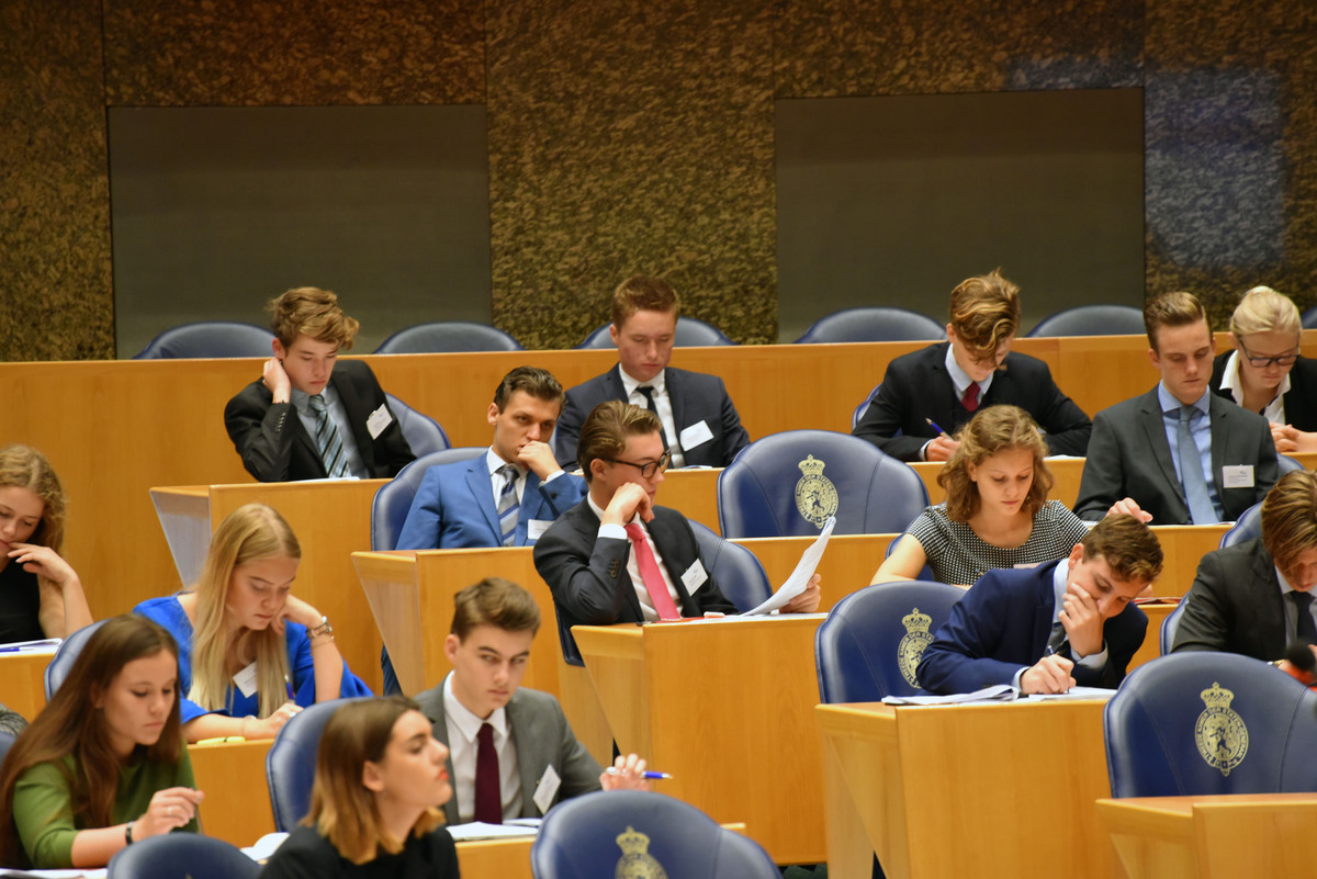 Foto's dag 3: Algemene Vergadering plenaire zaal Tweede Kamer 2017