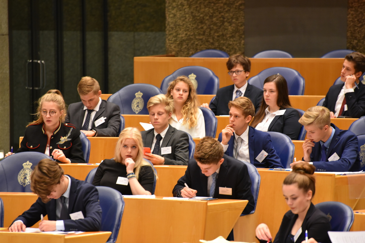 Foto's dag 3: Algemene Vergadering plenaire zaal Tweede Kamer 2017