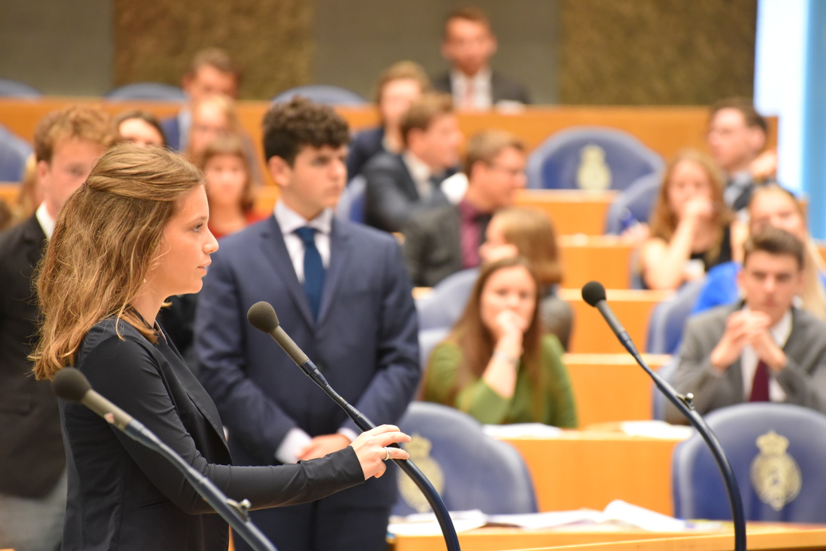 Foto's dag 3: Algemene Vergadering plenaire zaal Tweede Kamer 2017