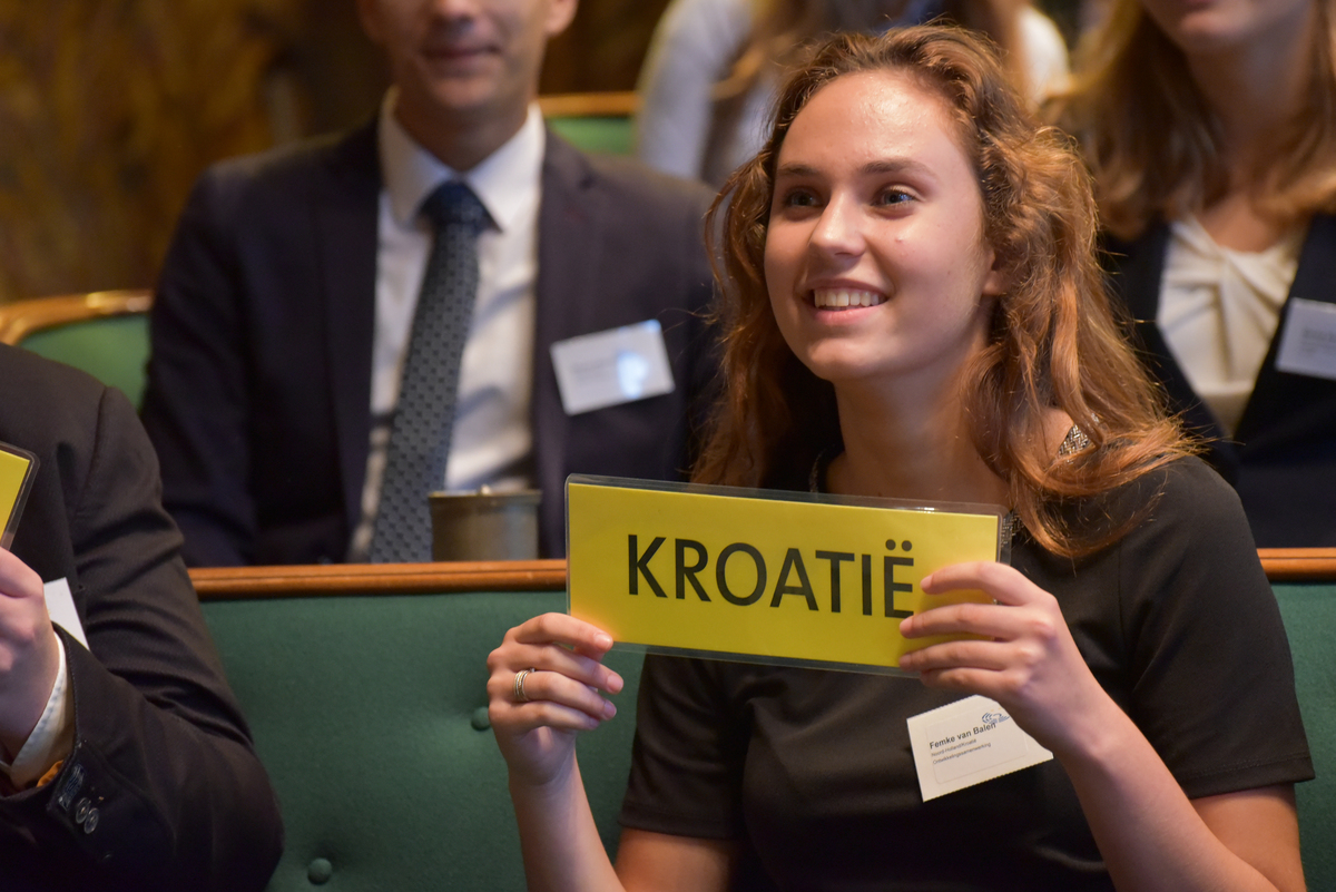 Foto's opening in de Eerste Kamer 2019