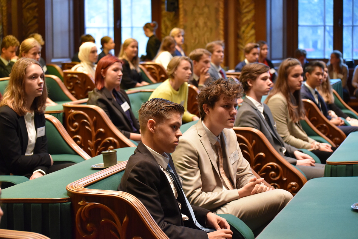 Foto's opening in de Eerste Kamer 2019