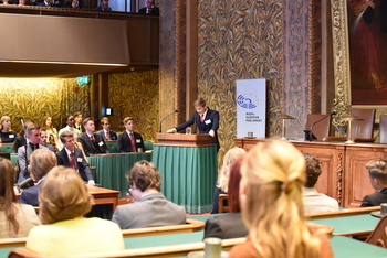 Foto's opening in de Eerste Kamer 2019