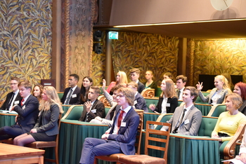 Foto's opening in de Eerste Kamer 2019